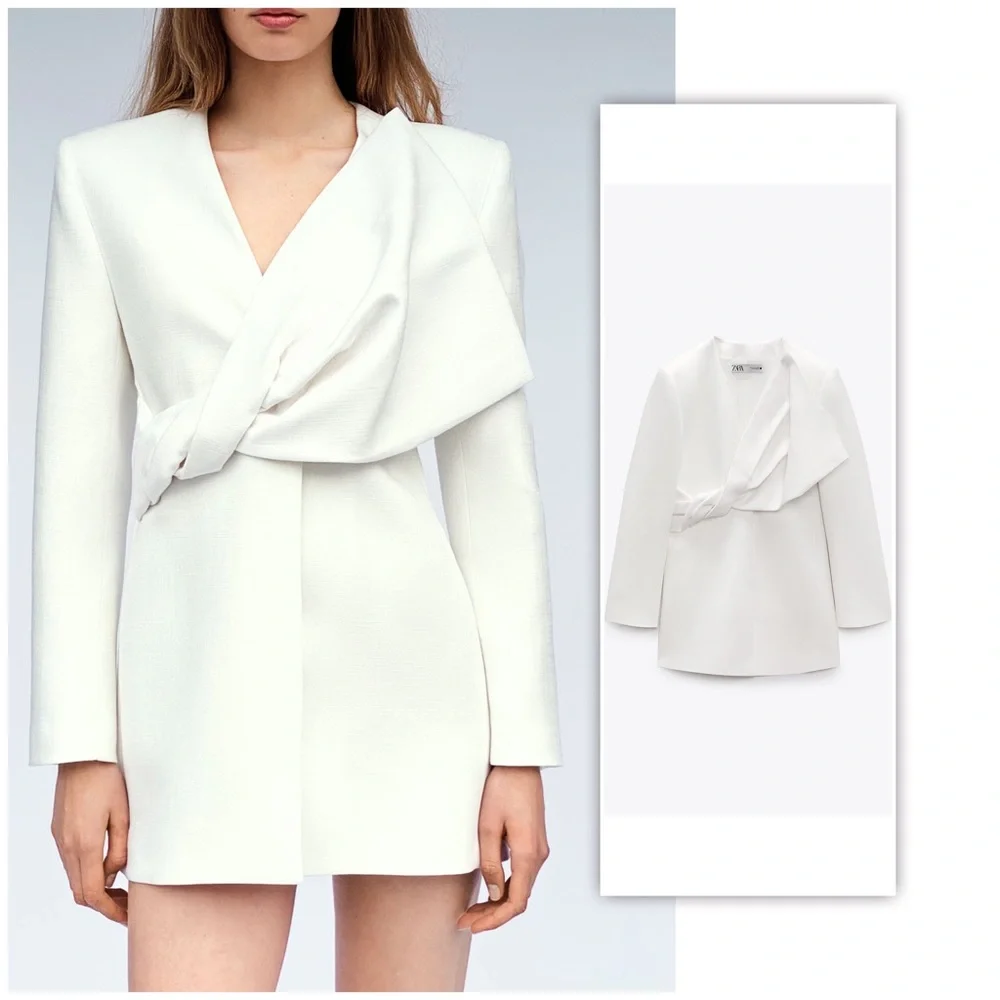 Zara limited edition blazer dress NWT